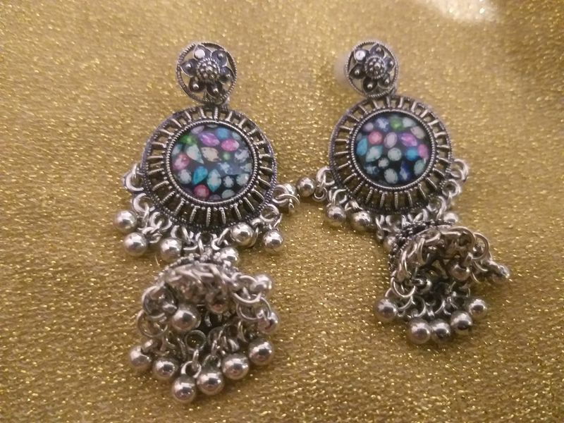 Combo Of boho,stone,pearl Earrings