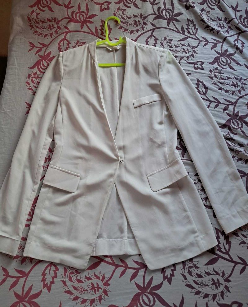 White Blazer Jacket