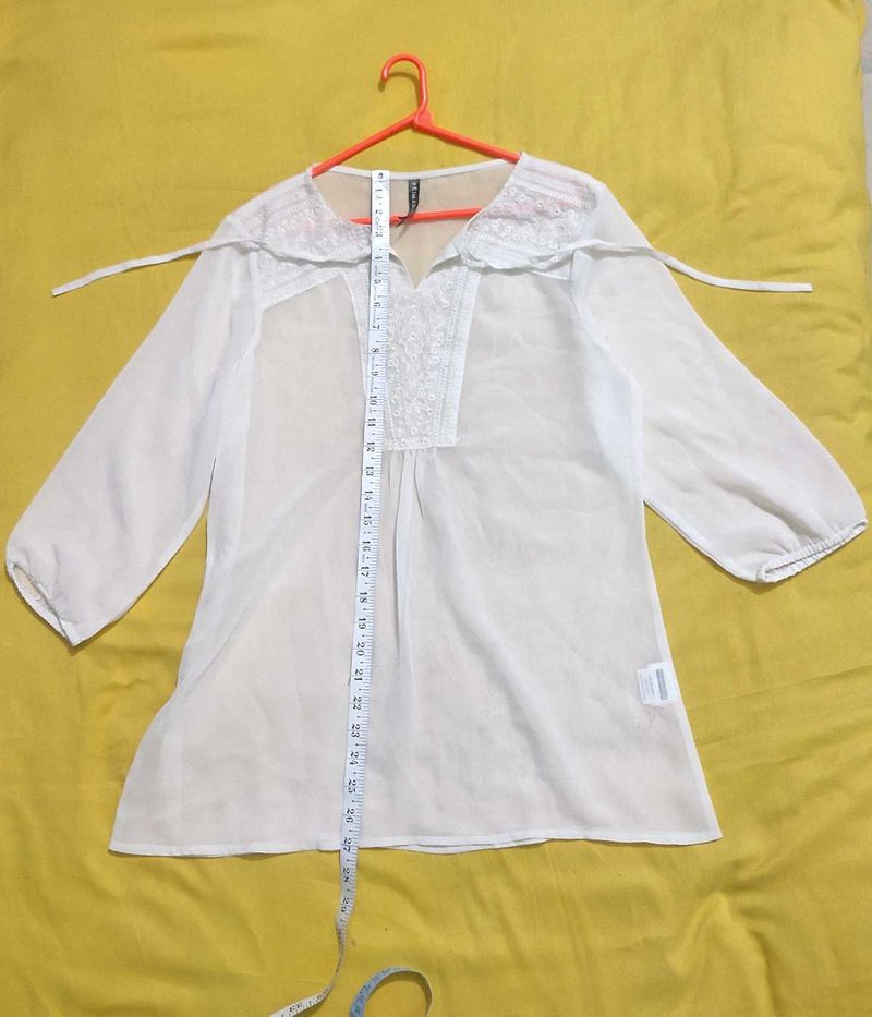 Transparent Top Bust 34