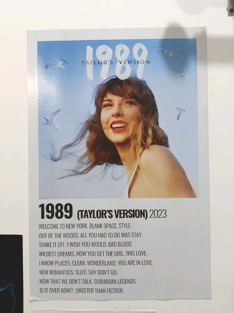 Taylor Swift 1989 Poster