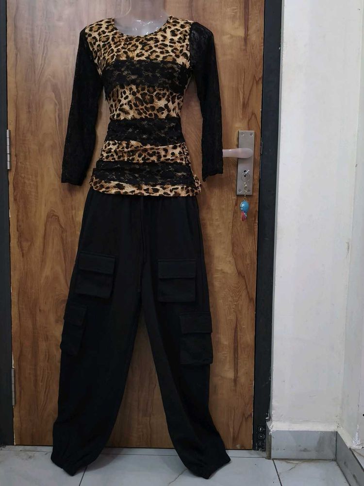 Stylish Animal Print Co-ord Set