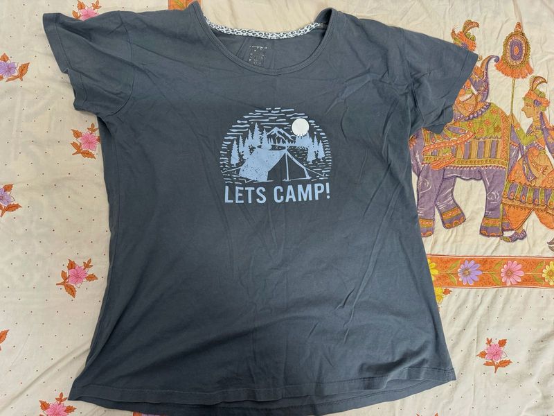 Let&#39;s Camp Graphic Tee