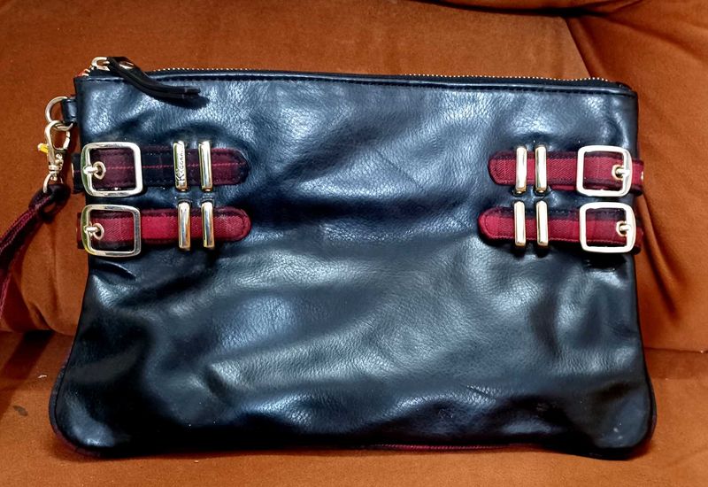 Imported Unique Plaid Straps Bag