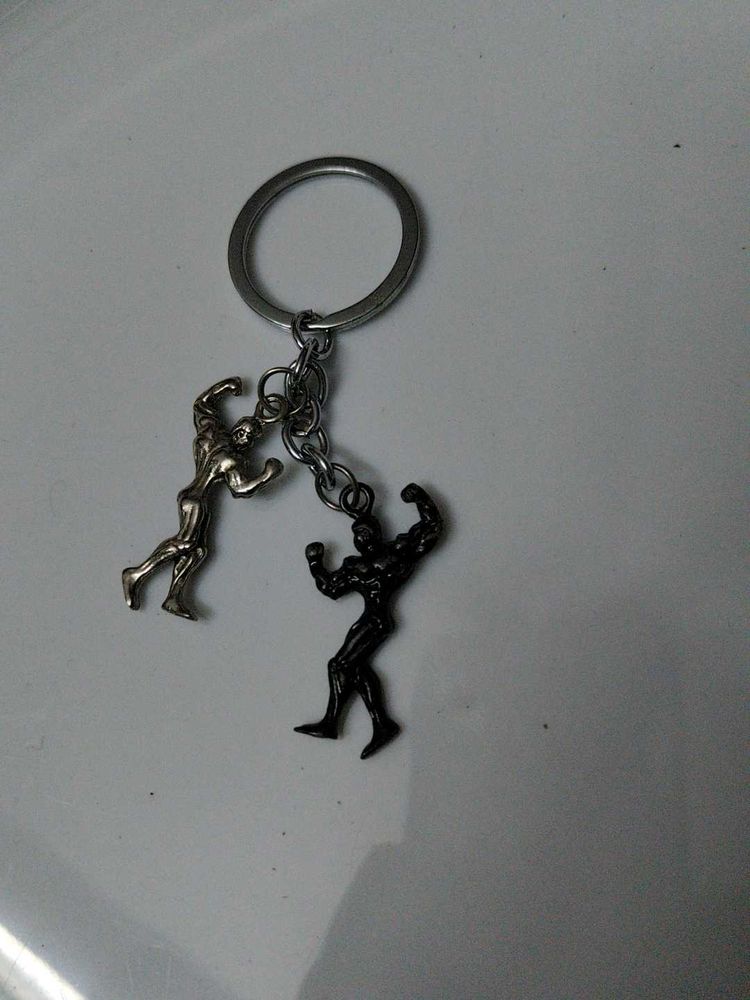 Gym Bro Keychain
