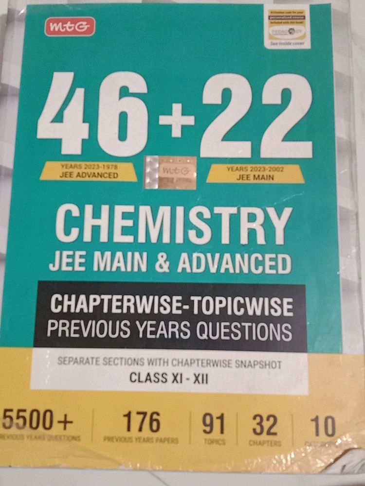 Mtg Chemistry Pyq Jee Main And Advance