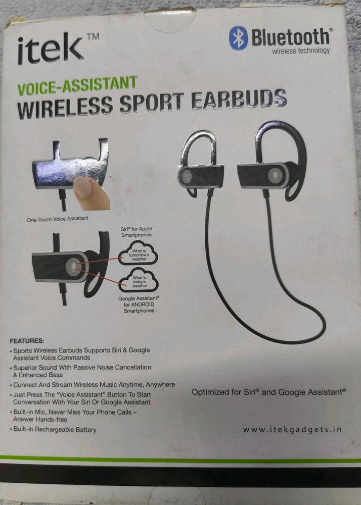 itek Wireless Sports Earbuds @ 70% Off