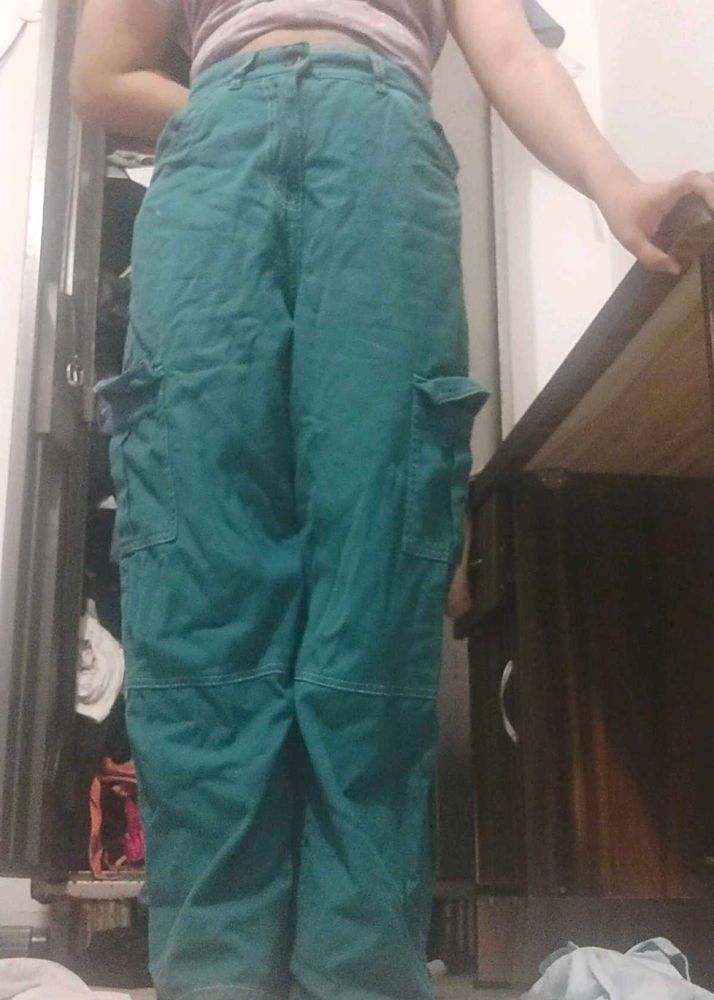 Green Cargo Pants