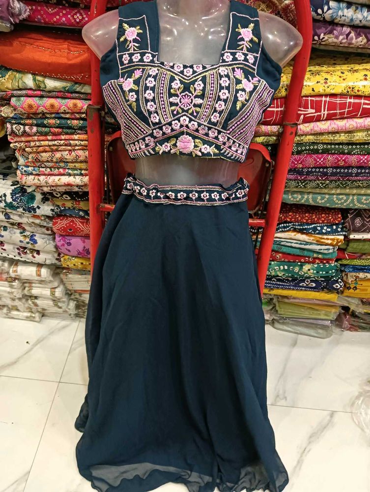 Embroidered Lehenga Choli Set
