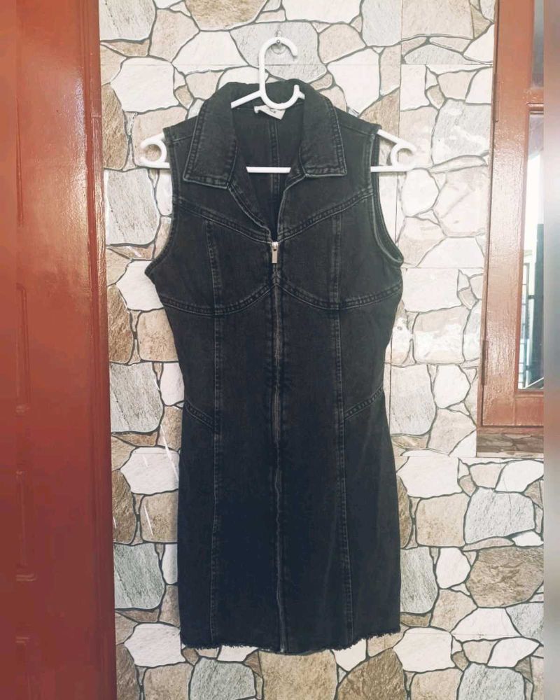 Denim Mini Bodycon dress