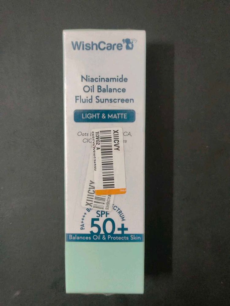 WishCare Oil Balance Sunscreen