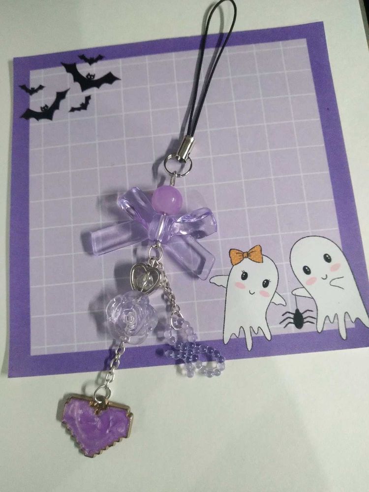 《Purple Phone Charm》💜