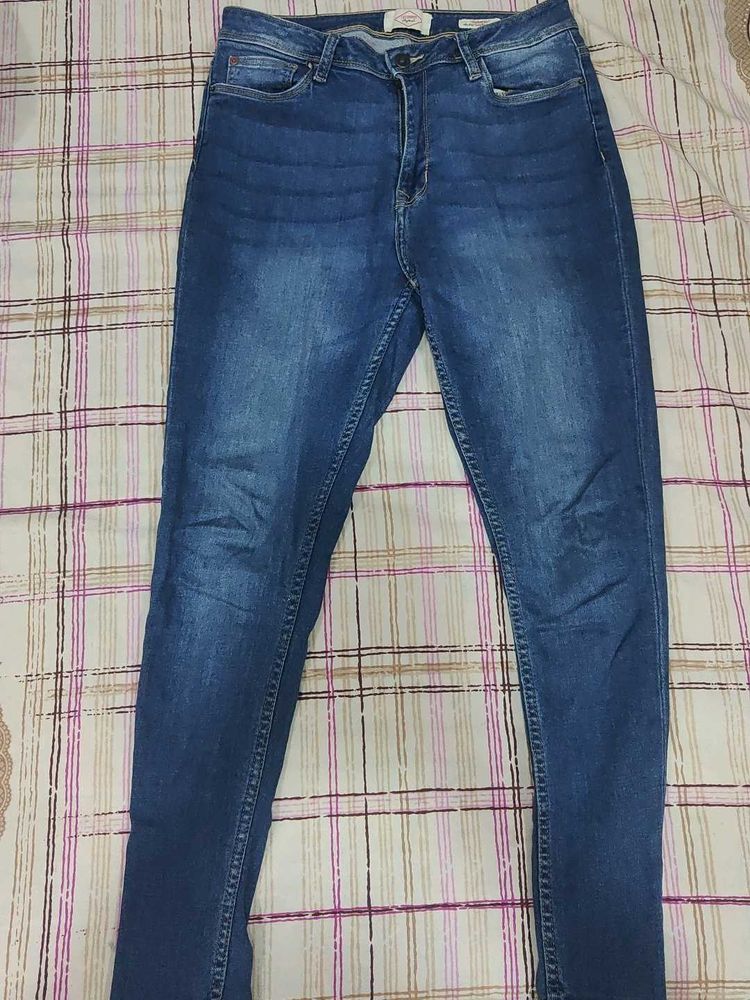 lee cooper Dark Wash High Waisted Jeans