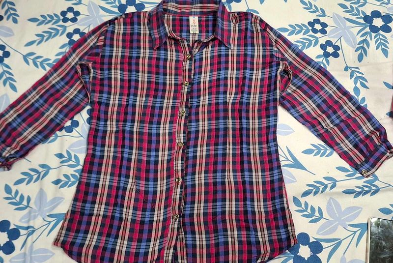 Checked Flannel Shirt