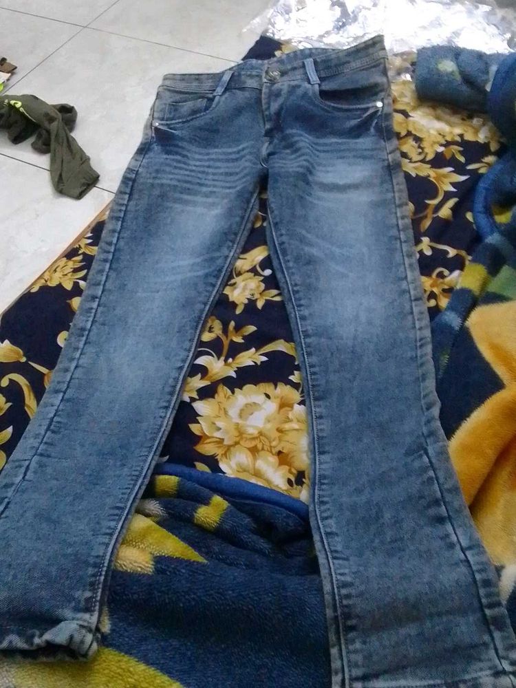 Stylish Blue Denim Jeans