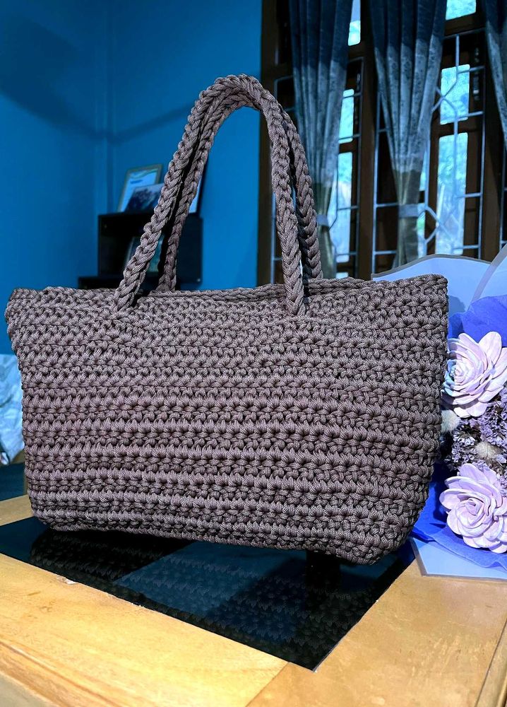 Handmade Crochet Tote Bag