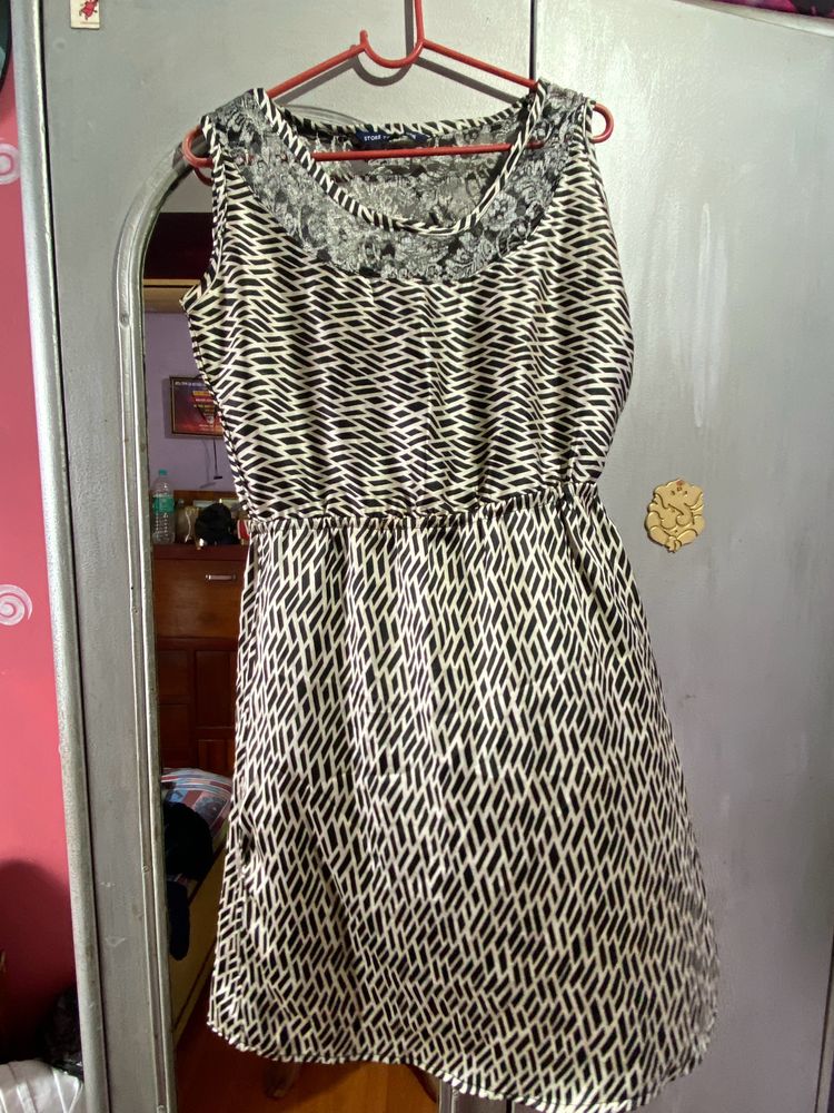 Black N White Dress