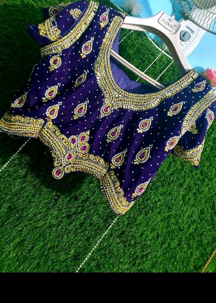 Heavy handwork blouse