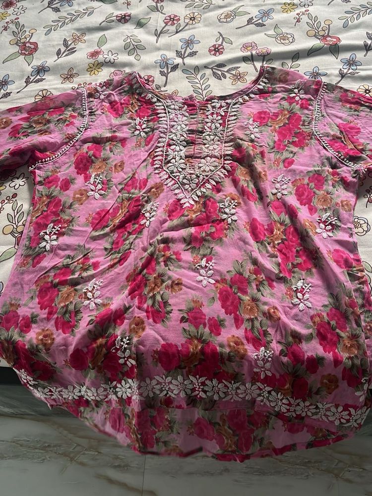Lucknavi Tunic Rose Colour