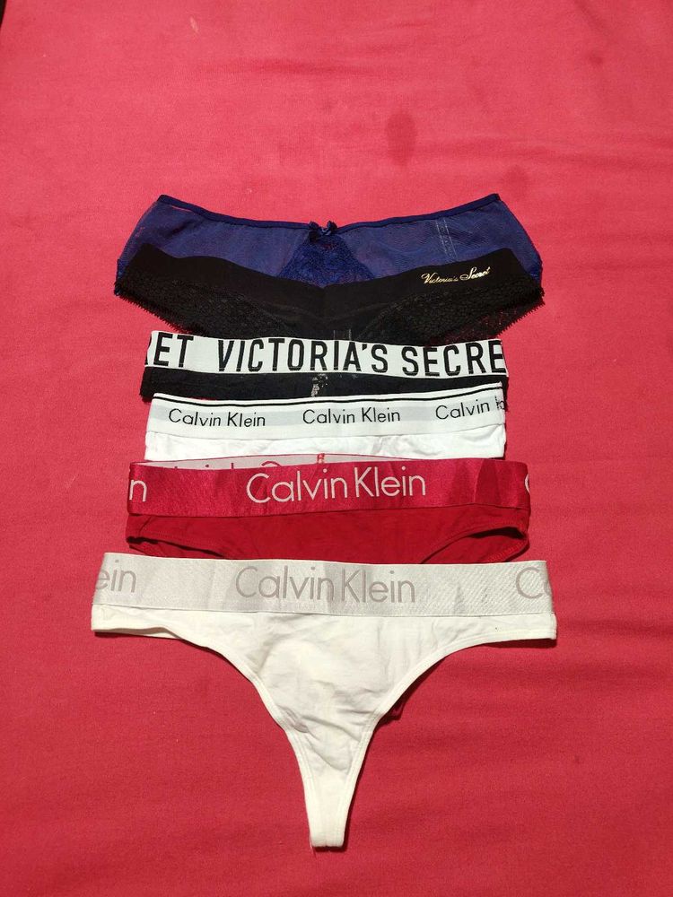 Victoria’s Secret &amp; Calvin Klein Panty Combo (6 pc