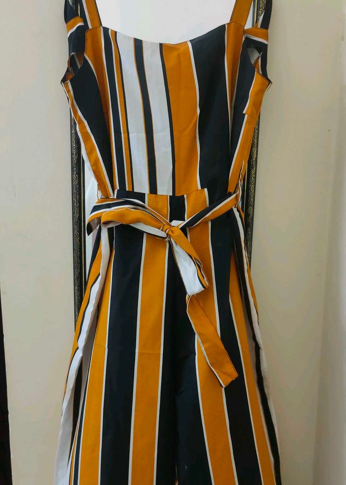 Striped Jumpsuit