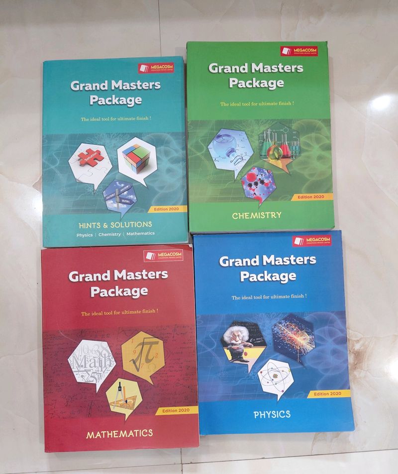 FIITJEE Grand Master's Package 2020 edition PCM
