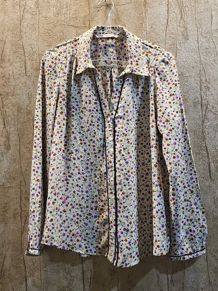 Zara Floral Shirt