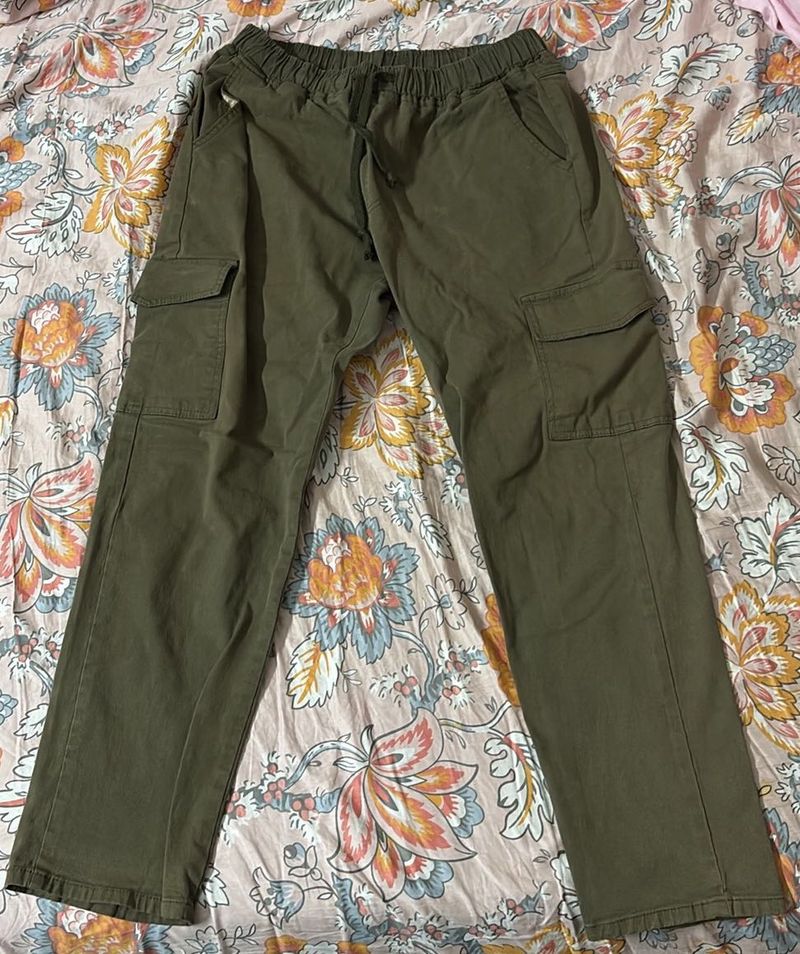 Olive Green Cargo Pants