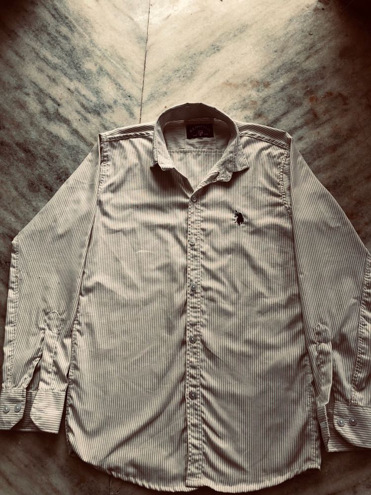 Striped US Polo Assn. Shirt