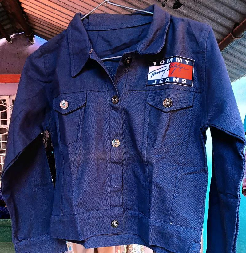 Tommy Jeans Dark Blue Jacket  ( free size upto M)