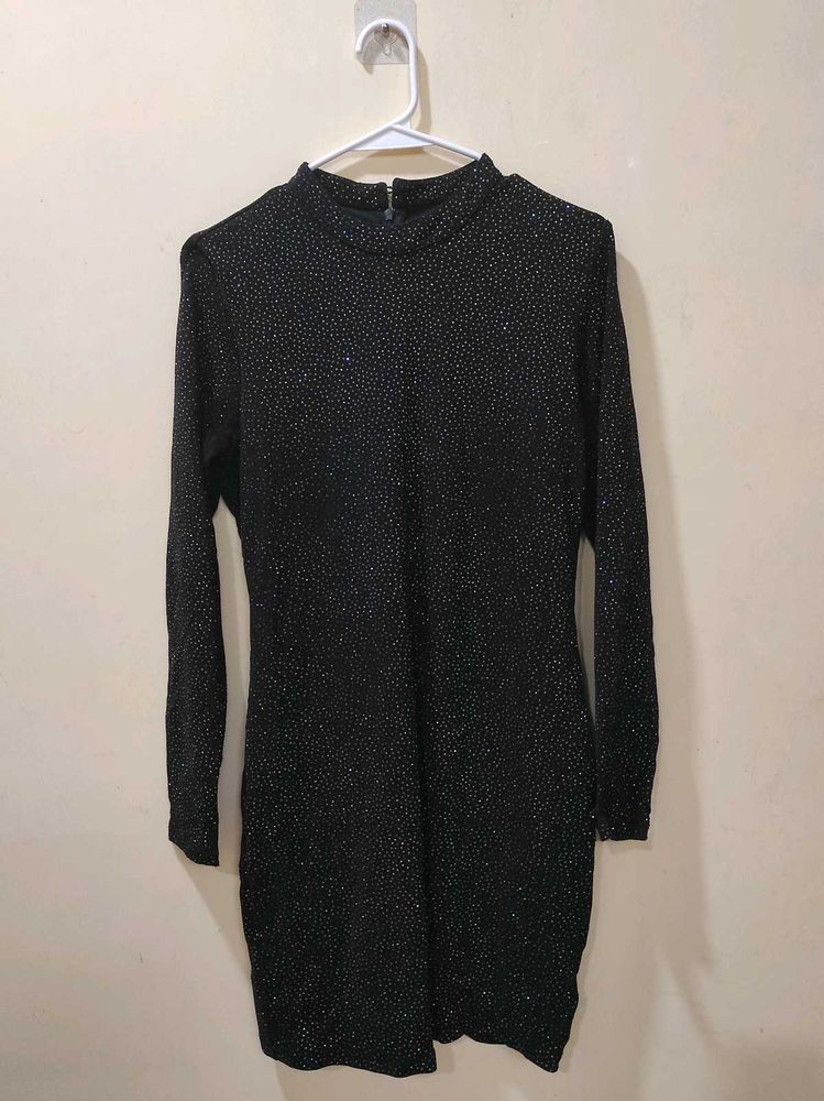 Sparkly Black Party Dress