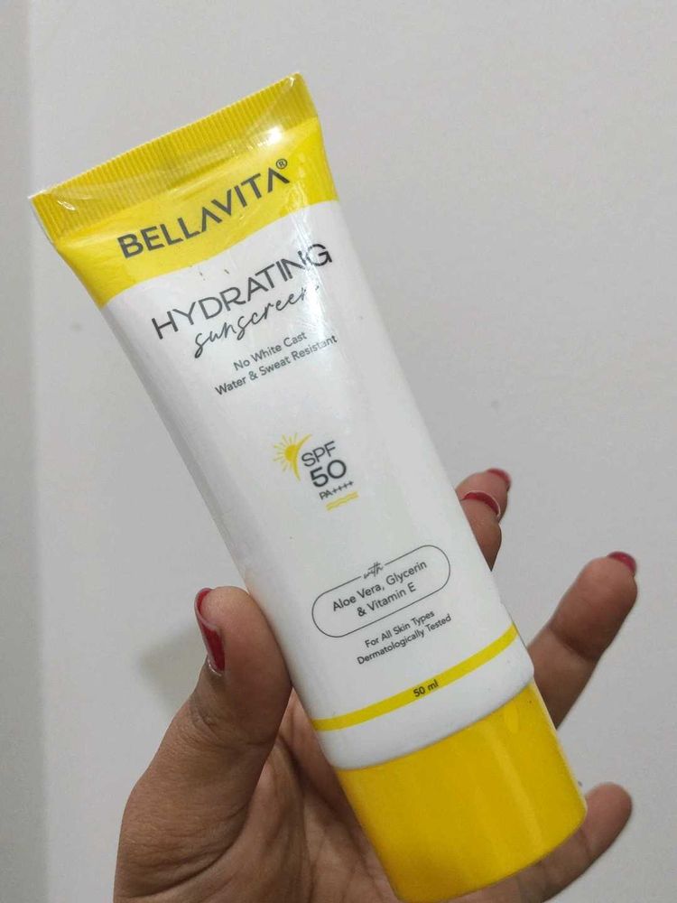 Bellavita Hydrating Sunscreen SPF 50 SEALED