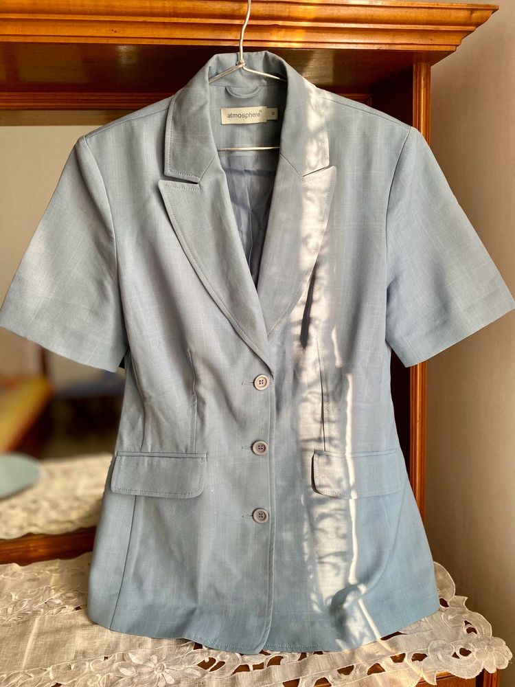 Chic Short Sleeve Blazer
