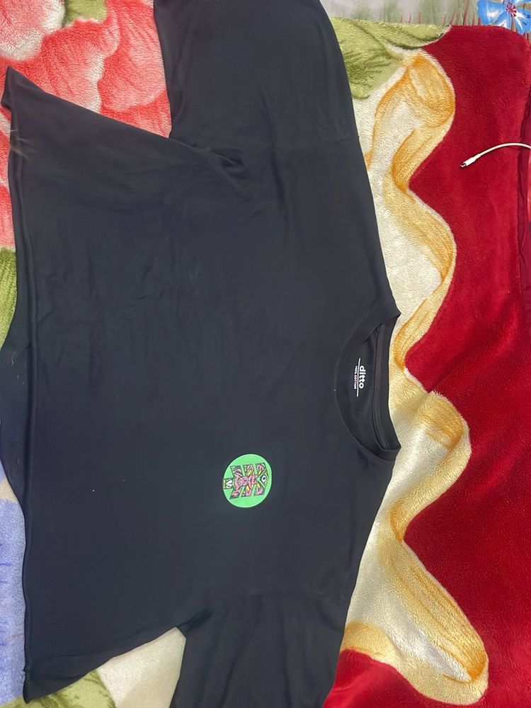Black Oversized T-shirt
