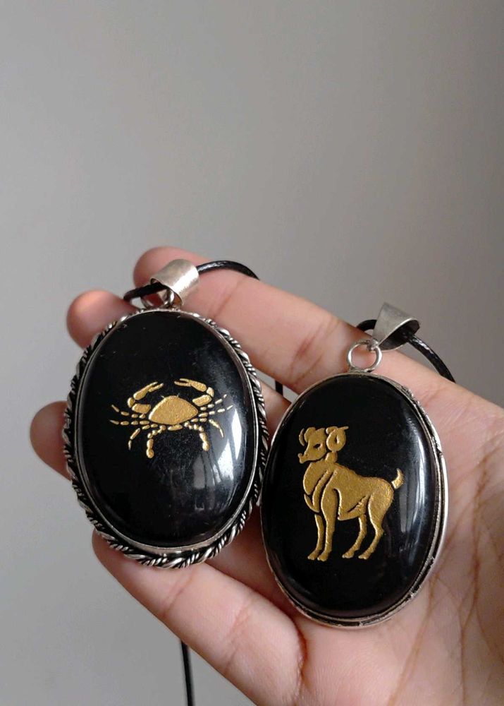 Stone Animal Pendants