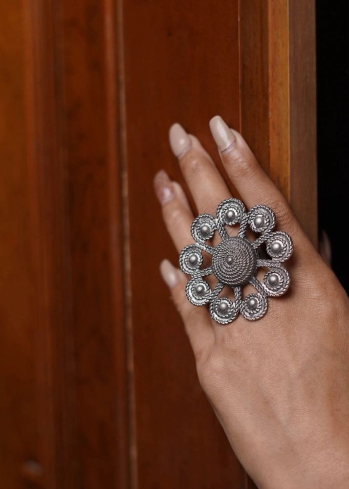 Statement Silver Ring
