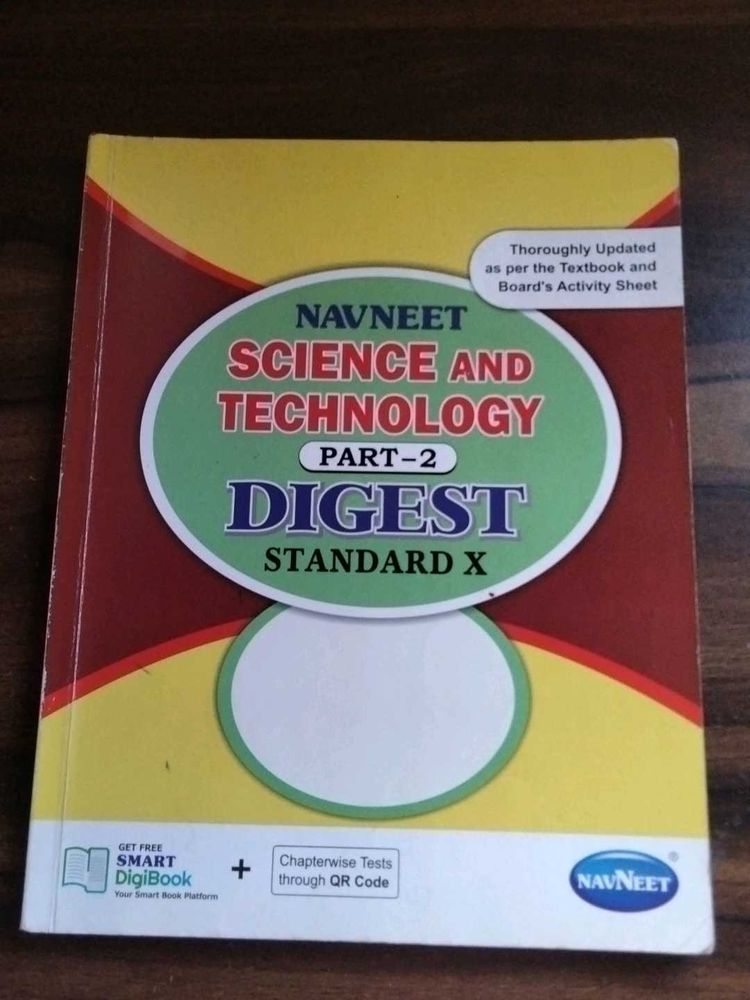 10th SSC Board , Science -2 Digest Navneet.