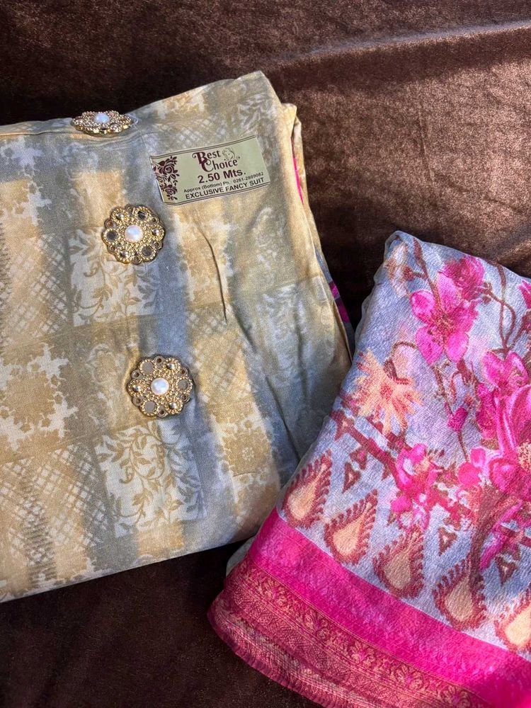 Unstitched Suit Set