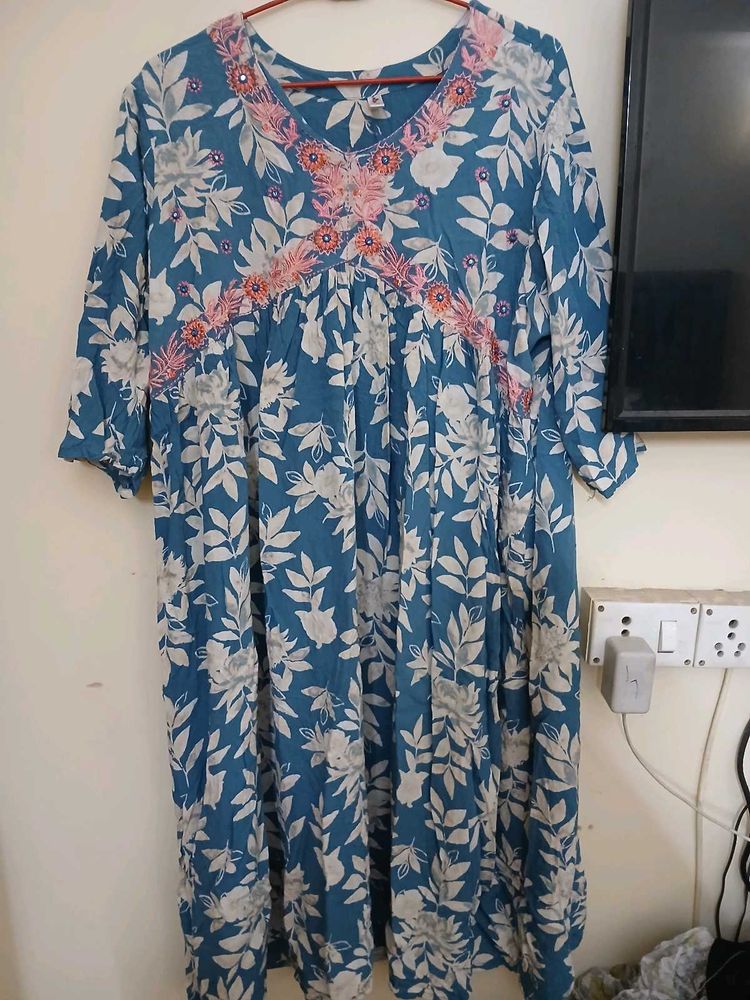 Anarkali Kurti Plus Size