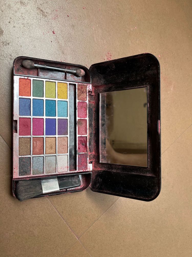 Used Eyeshadow Palette