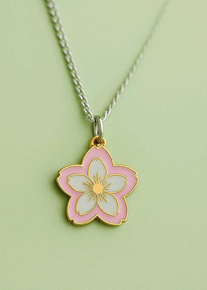 🌸Cherry Blosson Blush Pink Charm Pendent🌸
