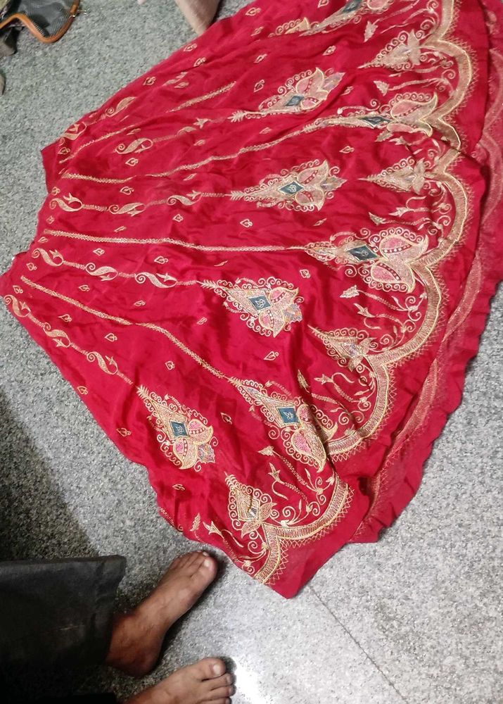 bridal red only Skirt
