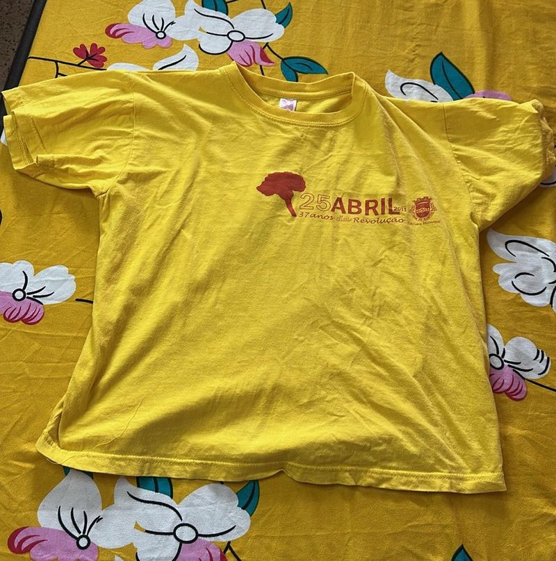 Vintage Yellow Graphic Tee