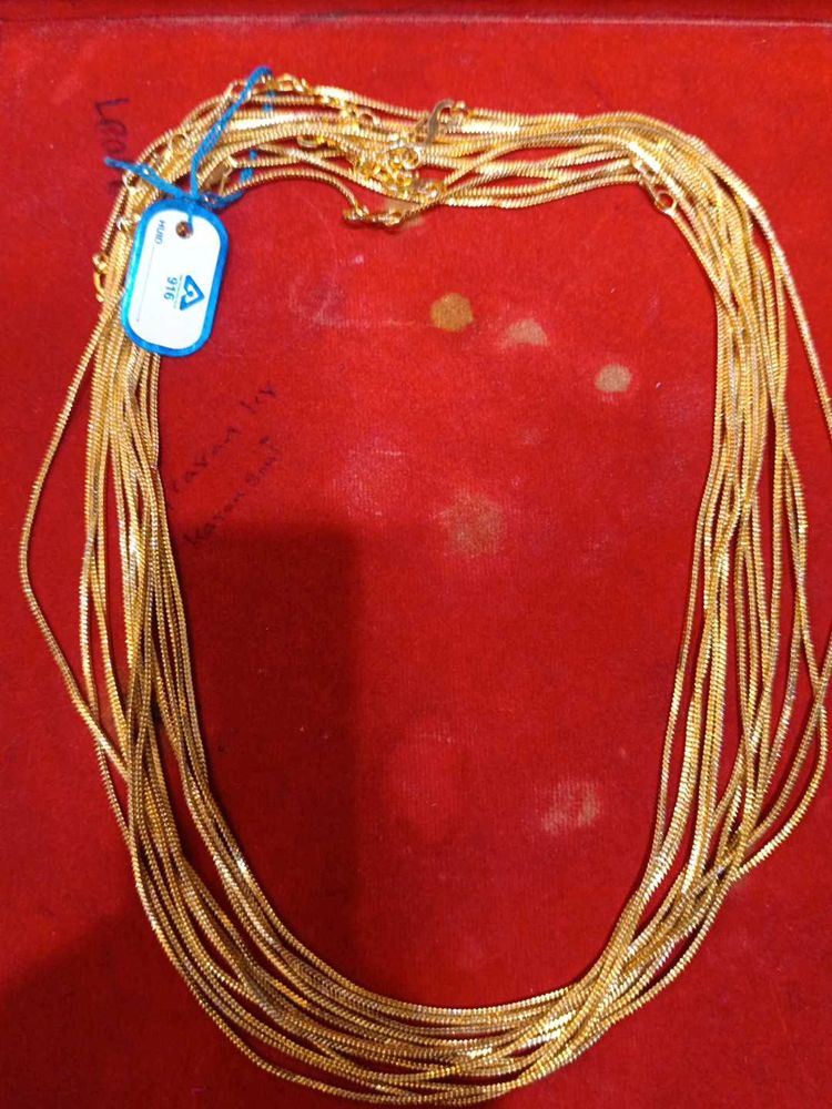 Elegant Gold Plated Chain