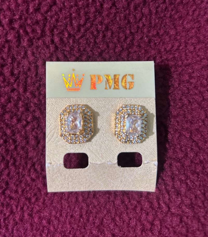 PMG Stud Earrings