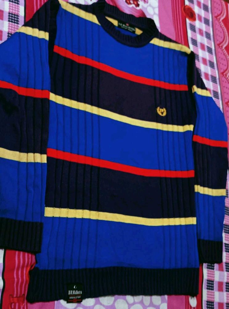 Striped Knit Sweater