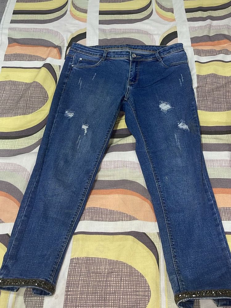 Blue Skinny Jeans