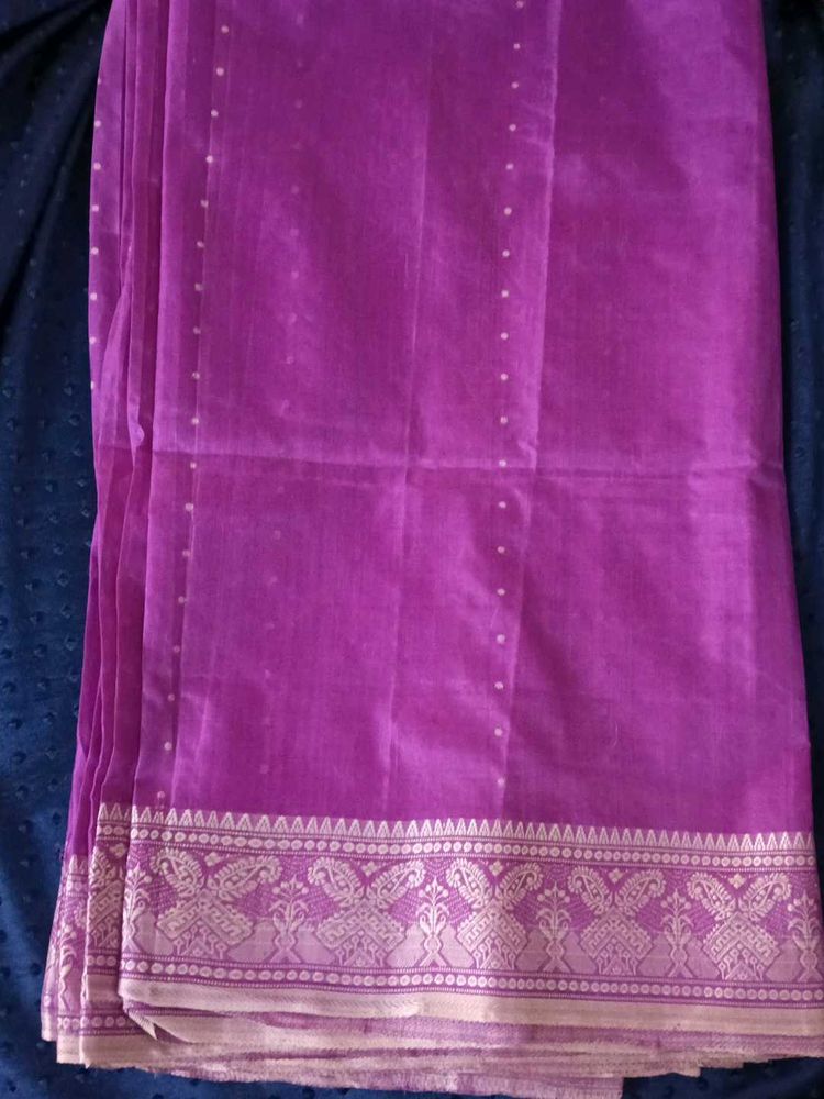 Purple Saree