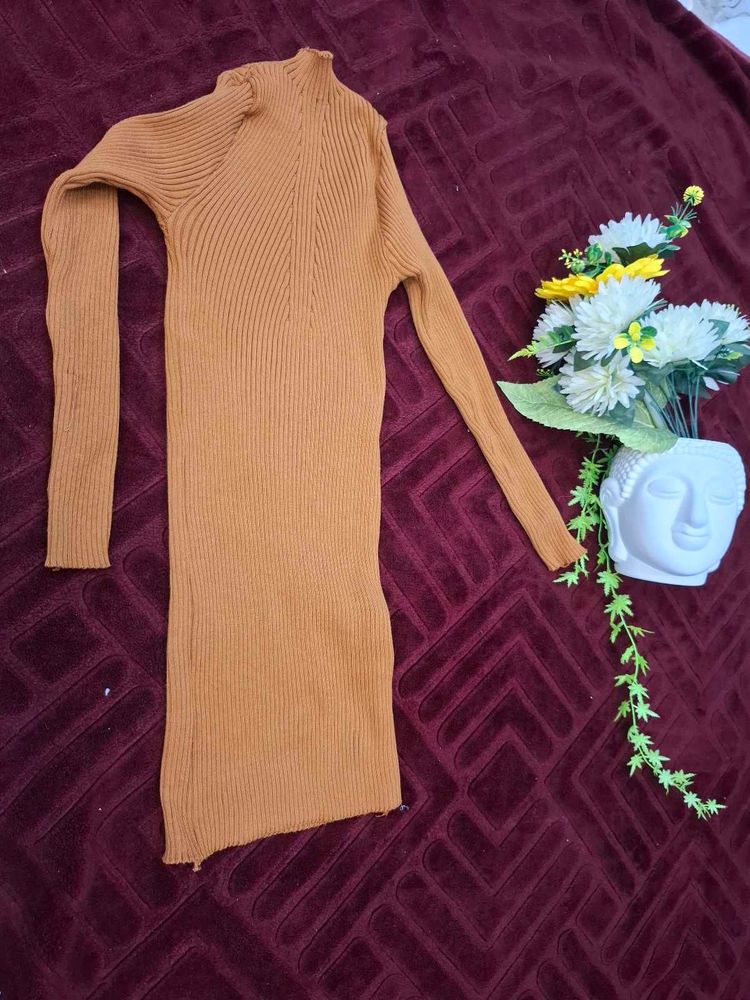 Tan Bodycon Dress
