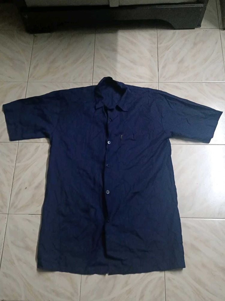 Blue Casual Shirt
