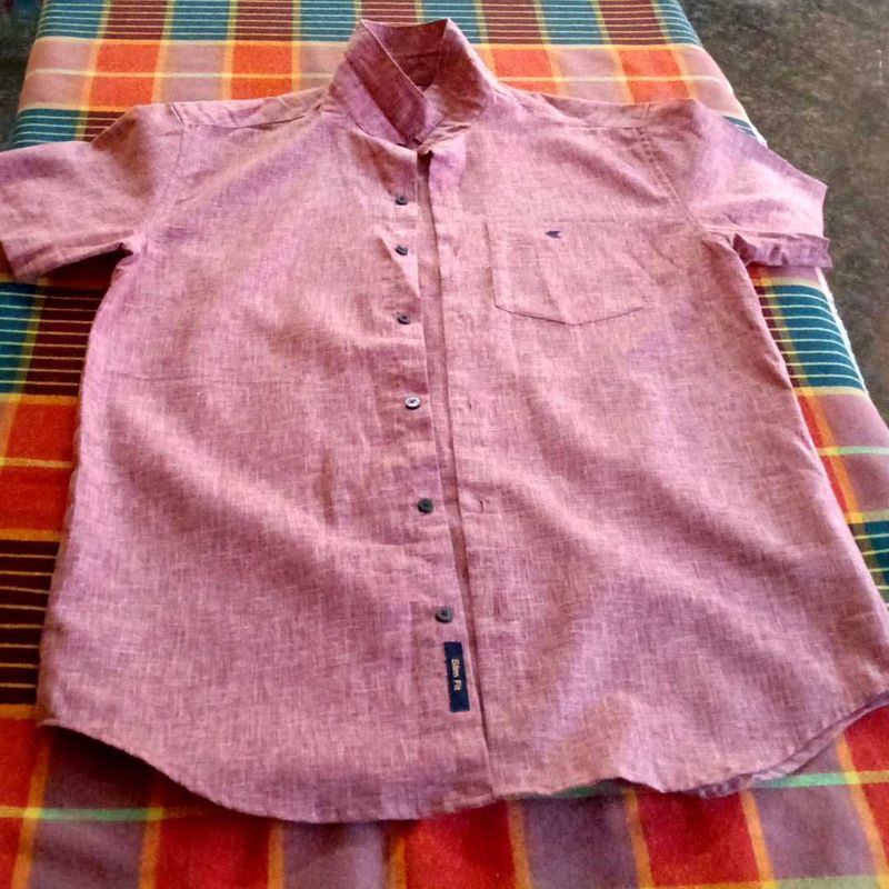 Men&#39;s Short Sleeve Button-Down Shirt
